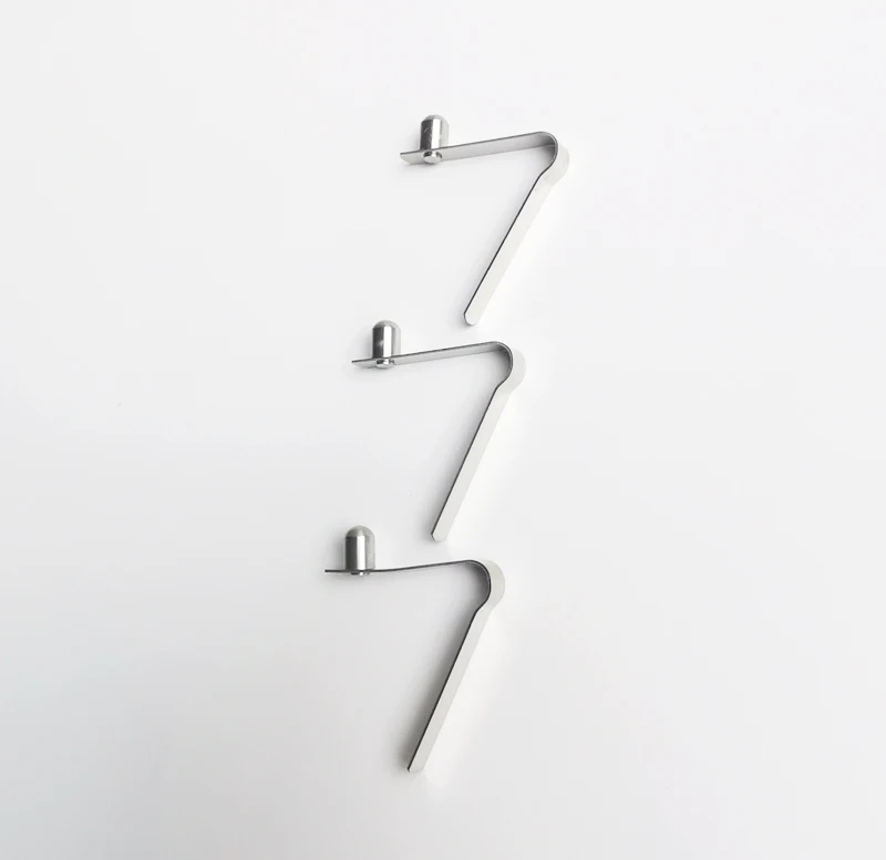 Прямая продажа с фабрики, пружинные зажимы с кнопкой из нержавеющей стали 304, блокирующая трубка с одним штифтом для кемпинга, тента, палатки