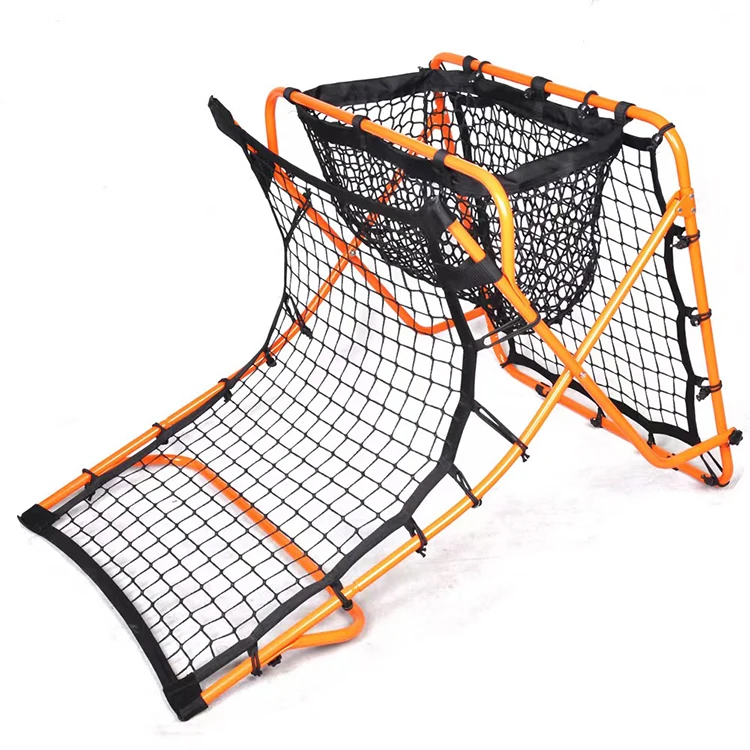 Multi Functional Trainer Double Sided Portable Soccer Football Rebound Net Customizable