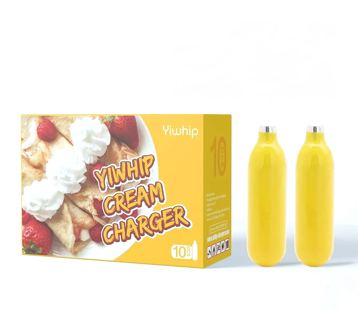 Оптовая продажа зарядные устройства Yiwhip для взбитого крема 8 5 г 10pk 24pk 50pk 100pk 8g отличное