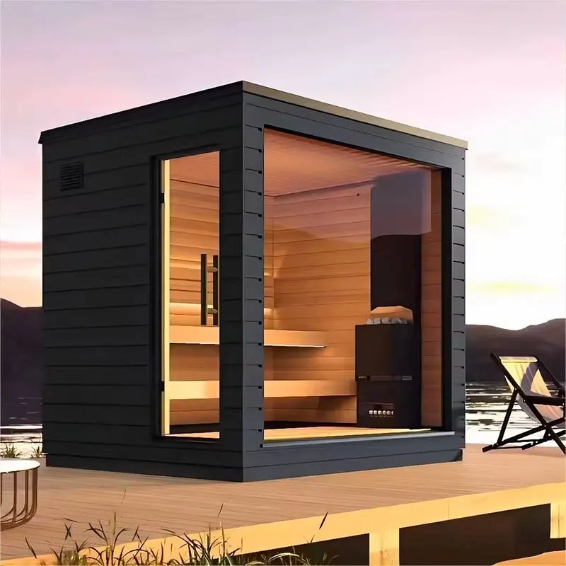Outdoor Sauna Room Kits Sauna With Great Thermal Insulation Effect