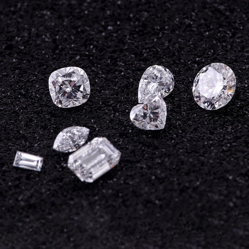 heart moissanite price 1 carat DEF color VVS clarity 2.5mm to 10mm moissanite pendant custom