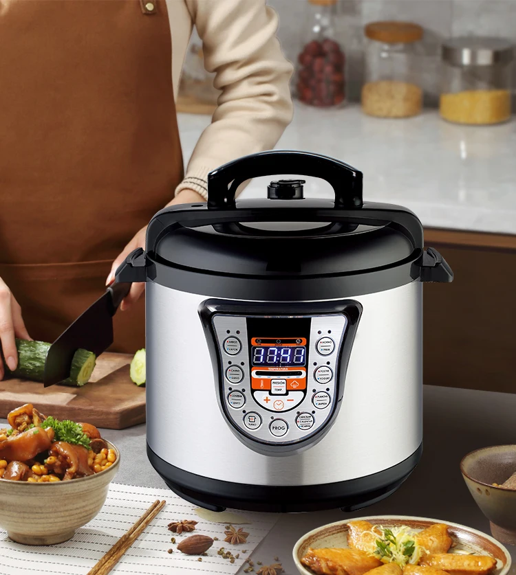 factory new arrival 5 L 6 L 8 L 10 L spare parts electric multi cooker electric pressure cooker with aluminum pot