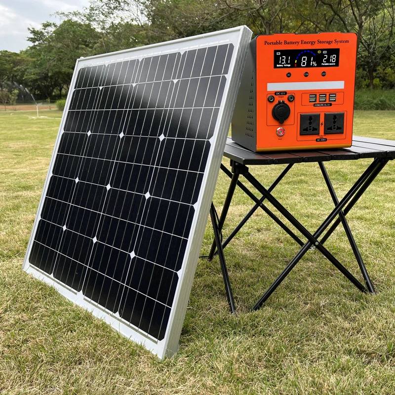 Portable 700w 1100w 1500w LFP  Battery for Solar Power System