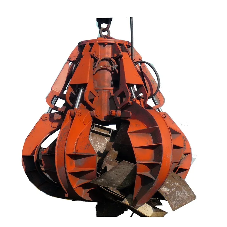 Электрический гидравлический апельсиновый захват для металлололома