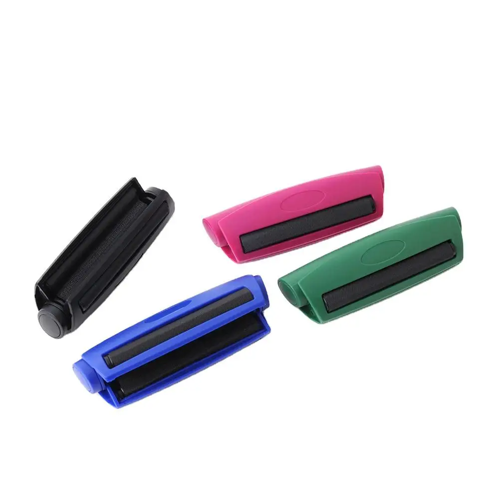 78mm Portable Plastic Cigarette Roller Machine Tobacco Manual Hand Cigarette Roller Maker