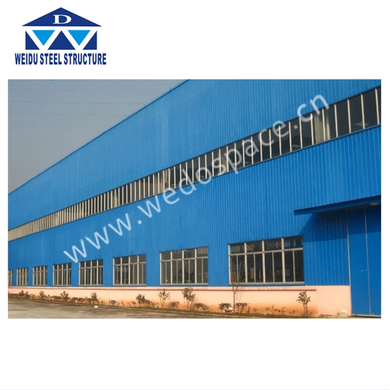  Cow Farm Poultry Fabricated Light Steel Prefabricated Warehouse for Industry and