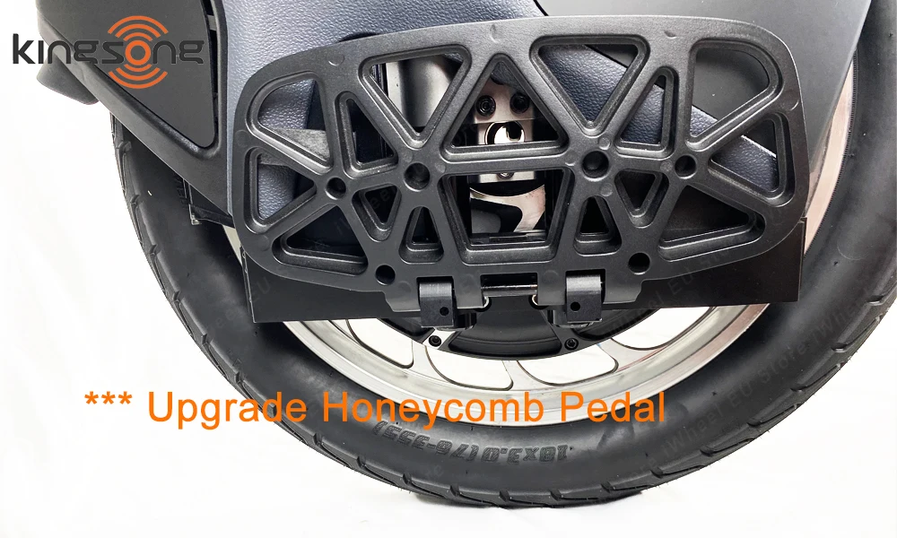 EU Stock Original KS S18 Shock absorbing unicycle Frosted black white International Version without speed limit