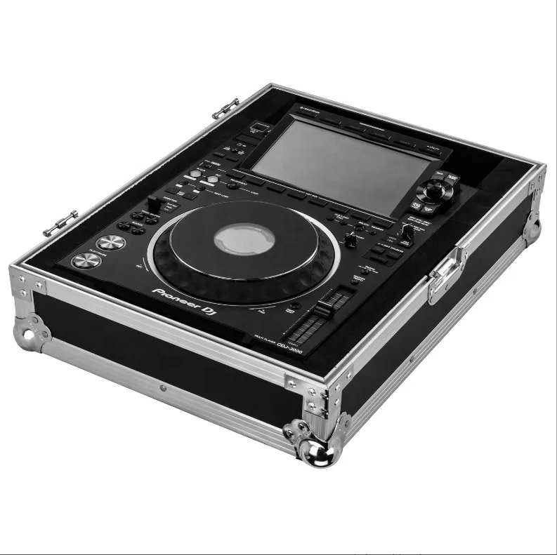 Pioneer CDJ-3000 Flight Case Durable Portable Aluminum Plywood PVC Polyester CDJ 3000 Storage Lightweight OEM Customizable