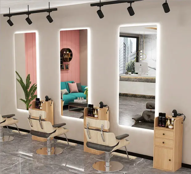 European Runway Full Body Long Smart Led Wall Mirror,Good Quality Hair Light Salon Mirror Amazon Hot Sales Factory