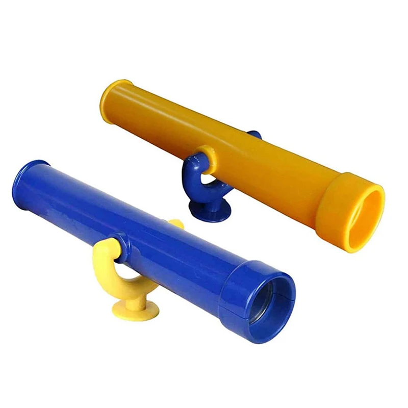 Playground Accessories for Kids Blow Molding Plastic Telescope Toy With Mounting Hardware