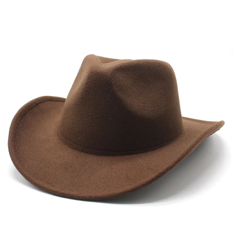 2022 hot selling factory custom blank plain European and American style cowboy hat