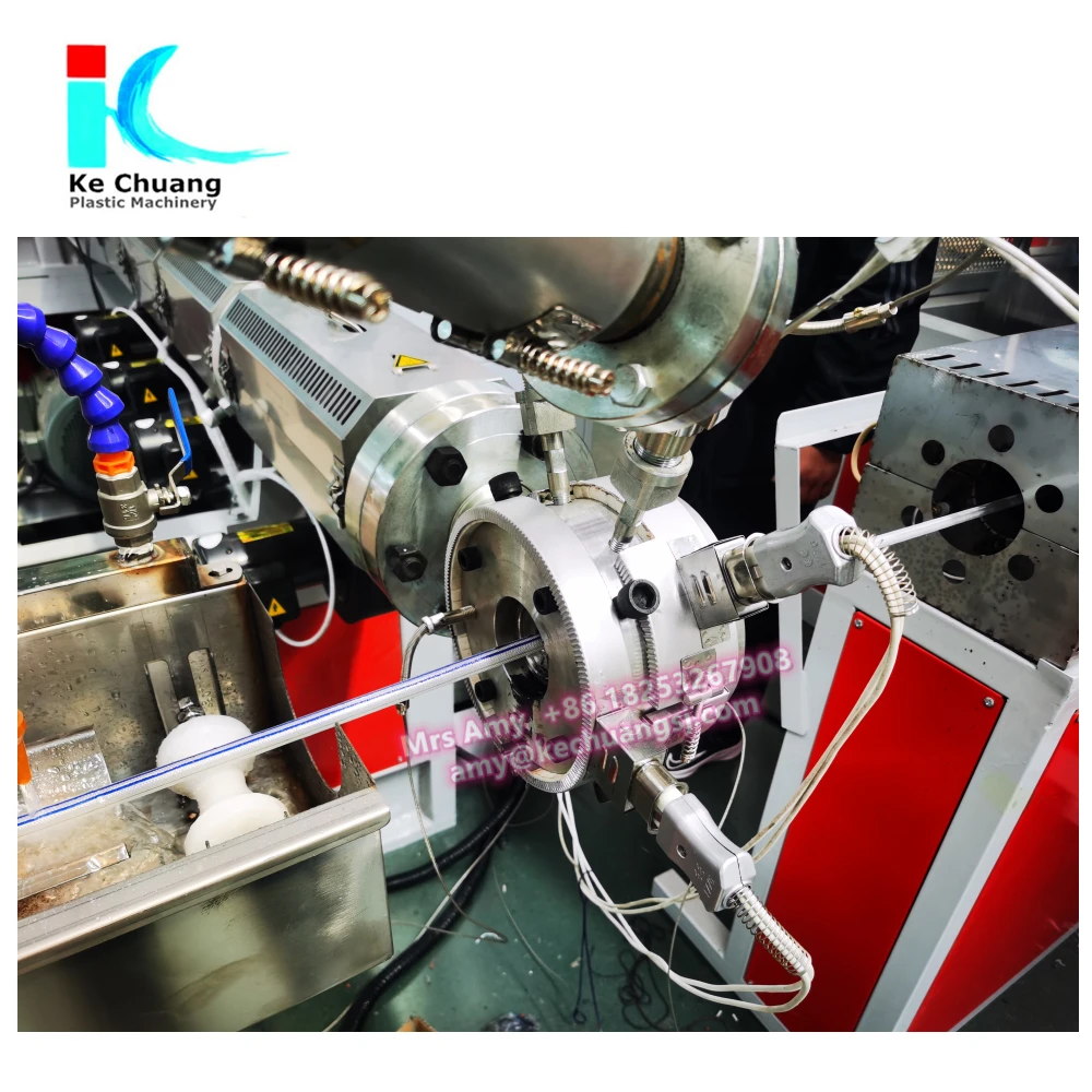 Hot-sale new brand PVC fiber reinforced soft hose production line garden hose extrusion machine