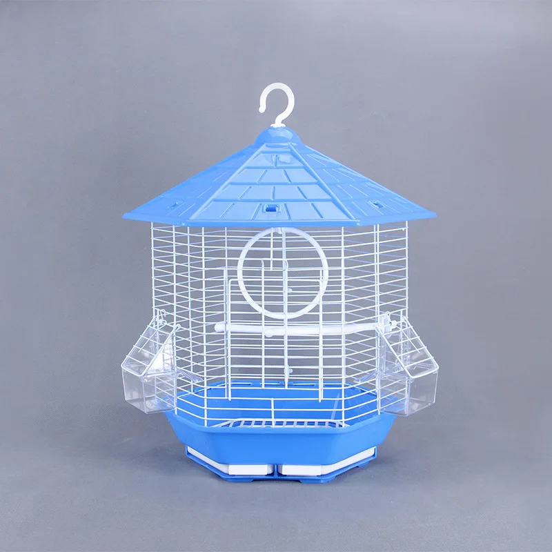 New Breeding Large Parrot Bird Cage Play Top Pet Metal Cockatiel Macaw Cockatoo Crate House Bird Supplies Use For Indoor