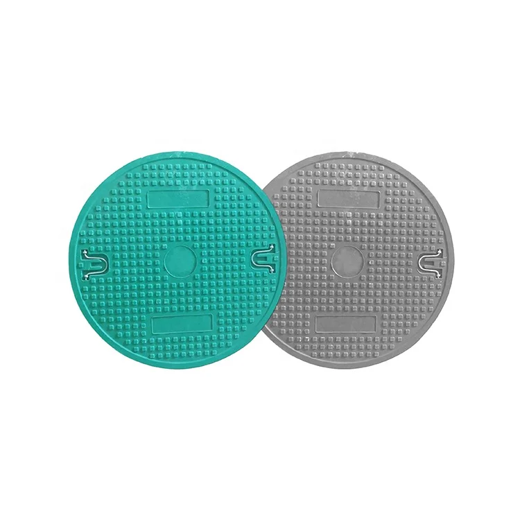 EN124 Composite Manhole Cover Reinforced SMC BMC Cover Round Plastic Manhole Cover