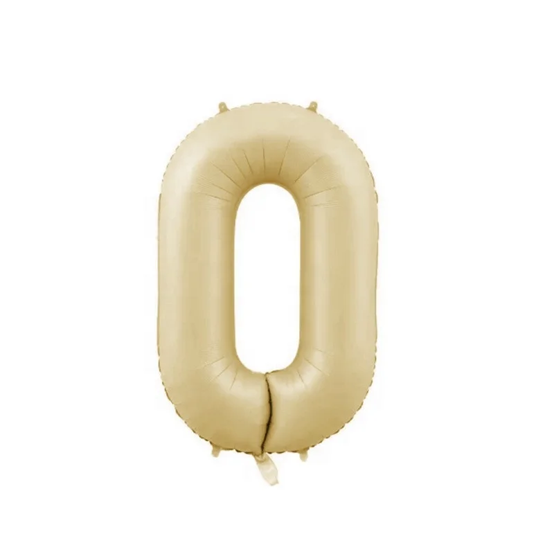 Новый дизайн Globos 40 дюймов 0-9 Baby Shower фольгированный шар с гелием дней рождения и свадеб надувной оптовая продажа фабрики