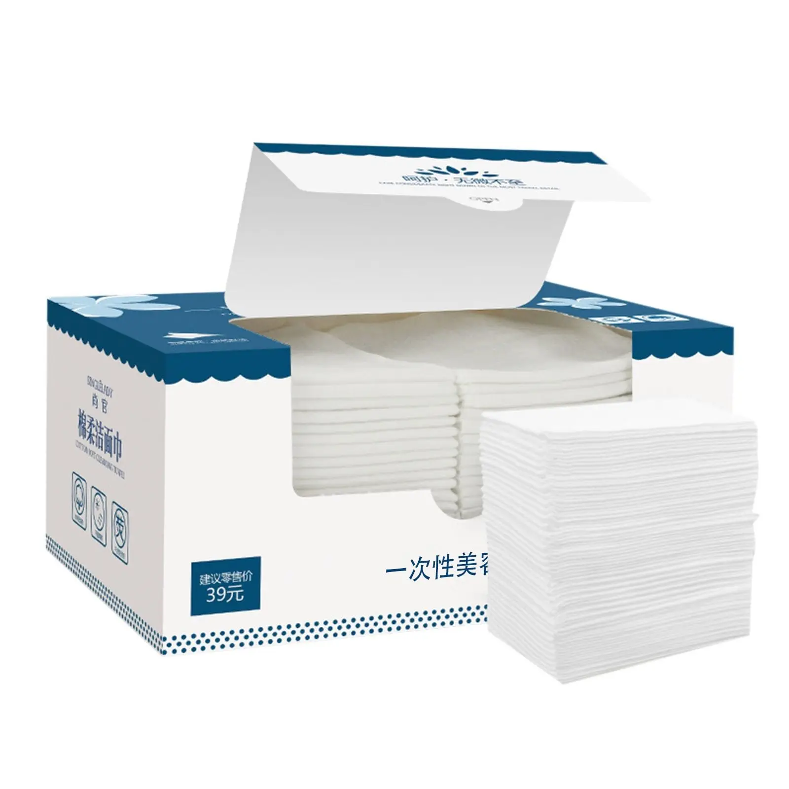 Custom logo cotton facial cleaning microfiber towels sport salon massage kitchen bath hand hair disposable face towels