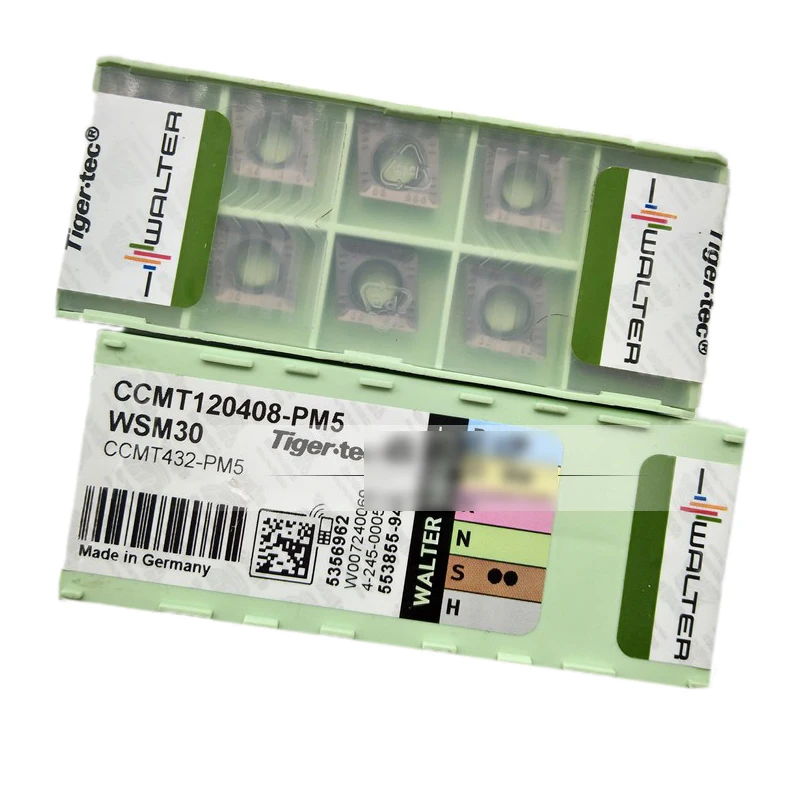 Authentic Walter tool boring lathe blade ccmt120408-pm5 wsm30 machining superalloy cutter head