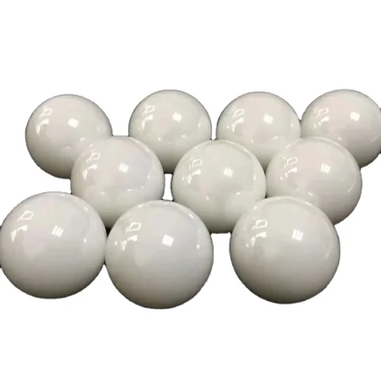 Inert alumina ceramic solid balls with industrial fillers