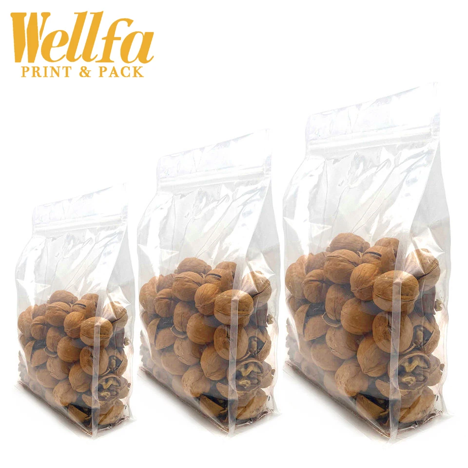 Shaped Customize Printing Packing Bags Snack Mixed Dried Fruits Cashew Food Packaging Peanut Raisin Nuts Package Bag With Window