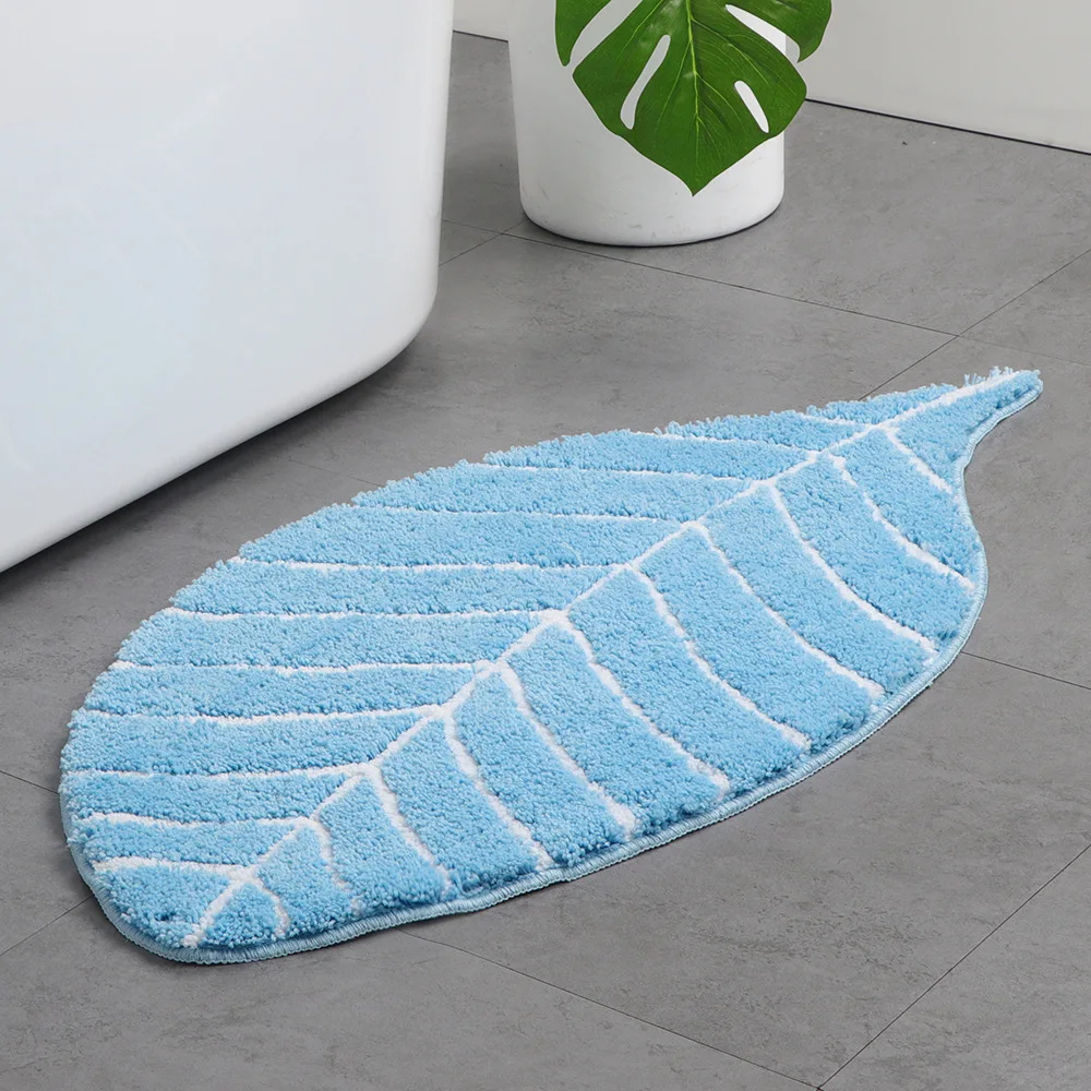 Living room rug Home bathroom door mat absorbent door mat Kitchen bedroom shaped floor mat machine washable tufted rug