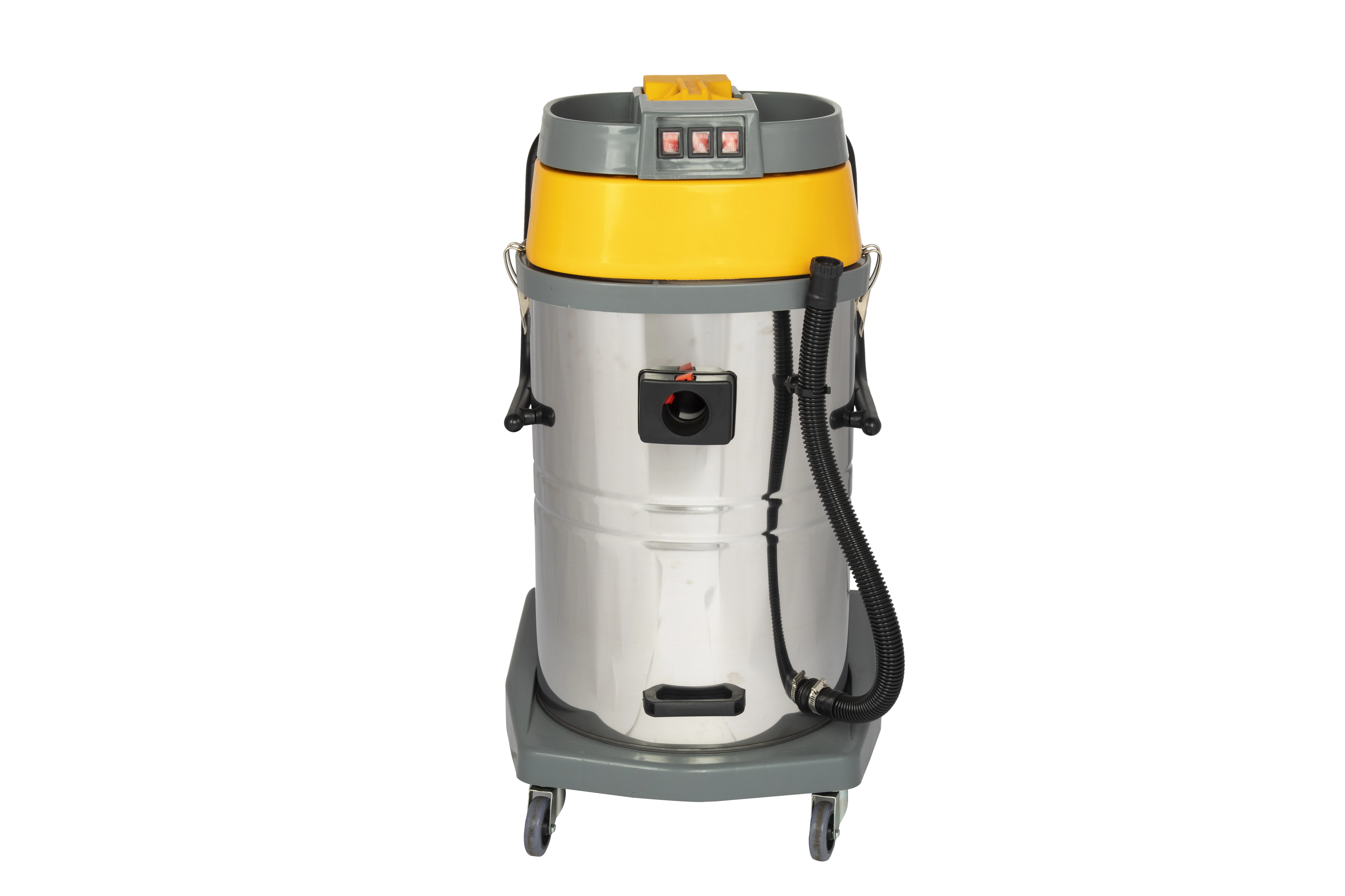 80L Wet and Dry 3 Double Stage Motor Vacuum Cleaner for home, office, hotels and car wash/car detailing, sofa and carpet vacuum