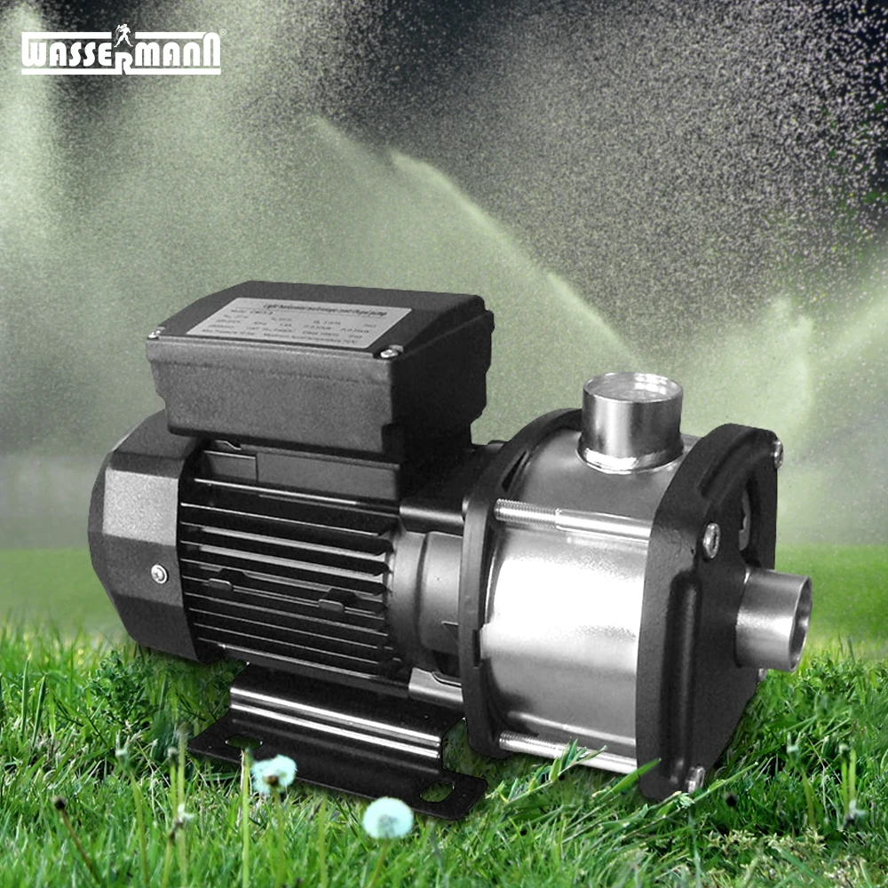 Multi stage stainless steel horizontal centrifugal water pump