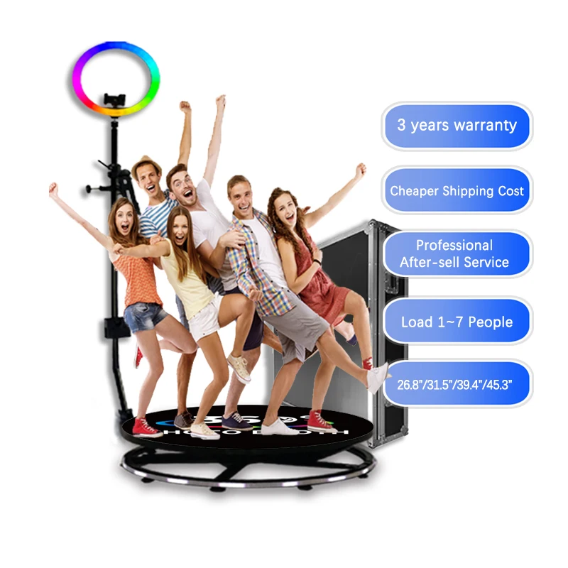 Новый 360 фотобудка U-образный фон черный для видеобудки зеленый экран портативная камера надувной