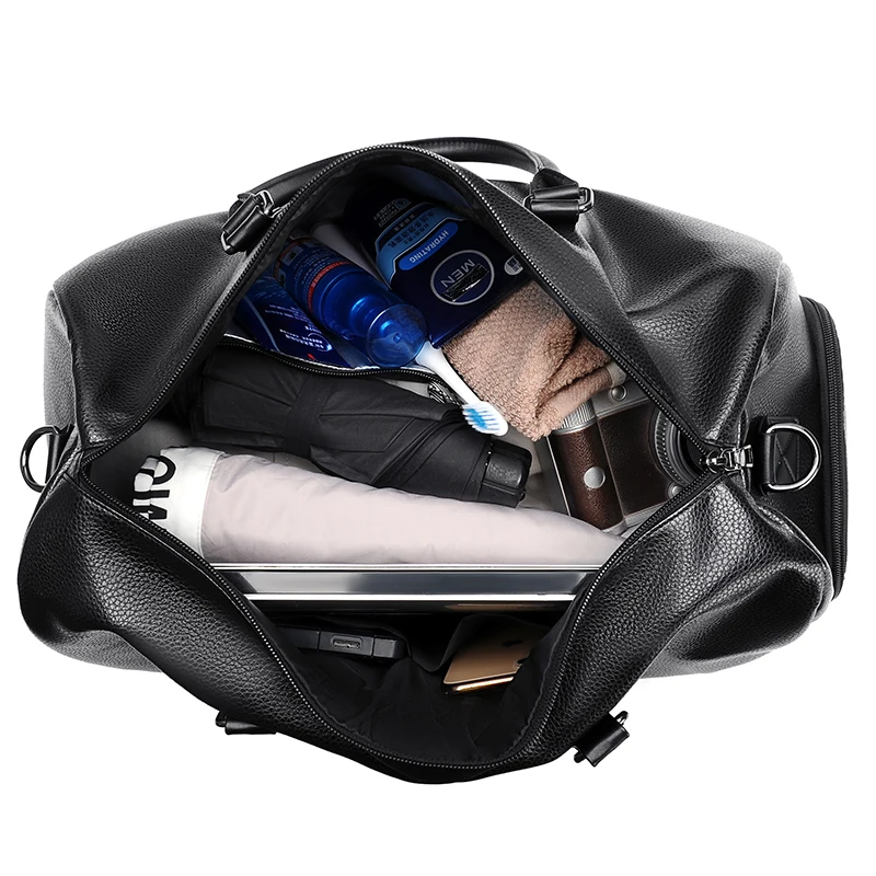 Хит продаж, 2023 сумки для багажа и путешествий, Новое поступление, кожаная спортивная сумка, вещевая сумка, вещевая сумка с отделением для обуви