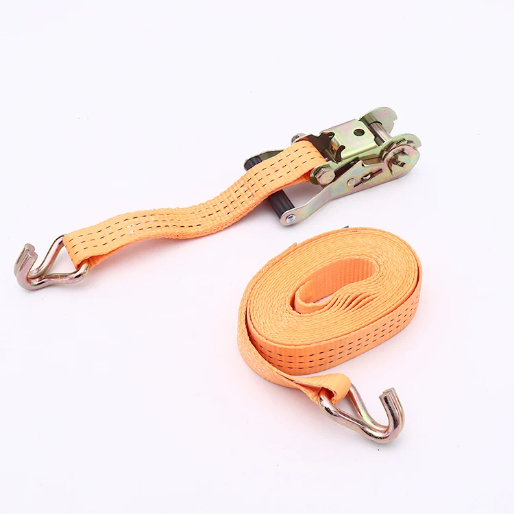 Tie Down Truck Ratchet Shackle Strap for Truck with Single Main Beam with Hook