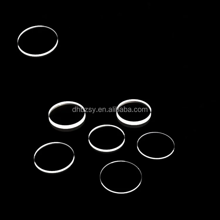 Diameter 10 * 1.5mm spot jgs3 infrared transparent window mirror coated substrate quartz glass disc