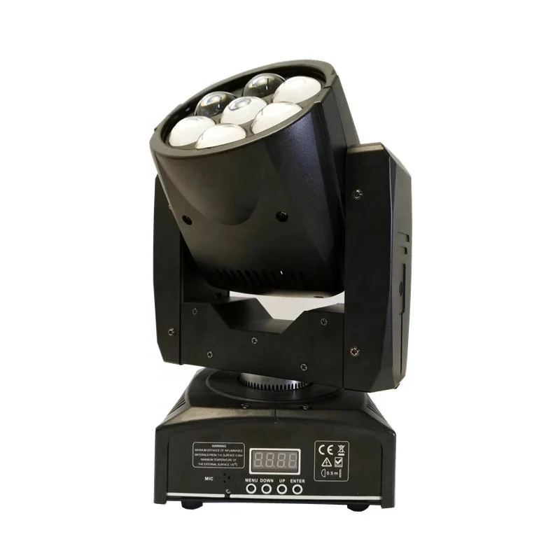 Led Moving Head Mini Dmx Wash Zoom 4in1 Rgbw 7x15w Led Moving Head
