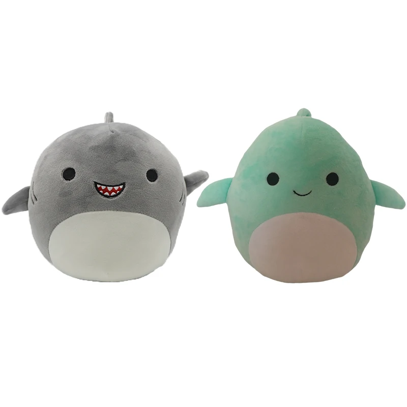 Creative Design 20CM Soft Elastic Plush Logo Customized Shark Plush Dolls Toy Animal Children Toys Cute Plush Toys