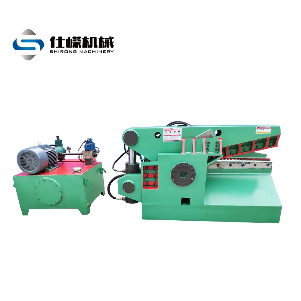 Crocodile-Type hydraulic shearing machine for cutting metal sheet
