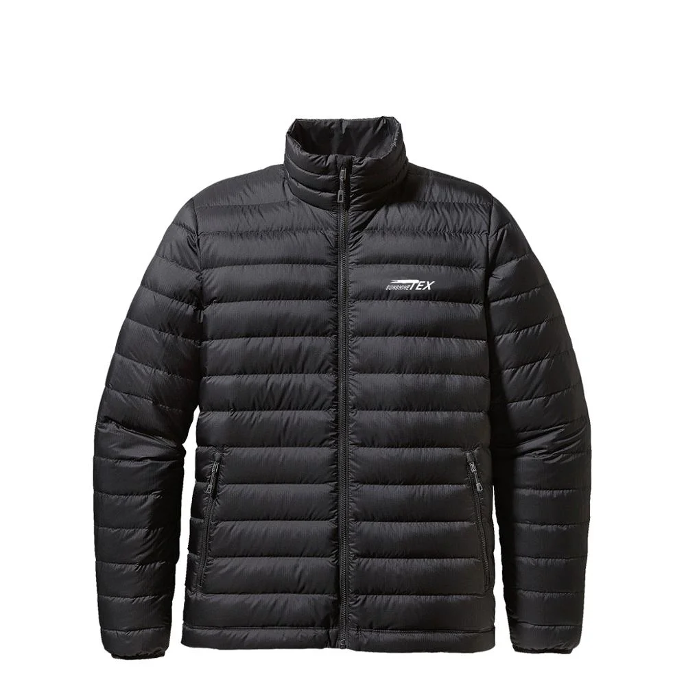 Top List Wholesale Custom Winter Warm Brand Black Goose Puffer Mens Coat Down Jacket