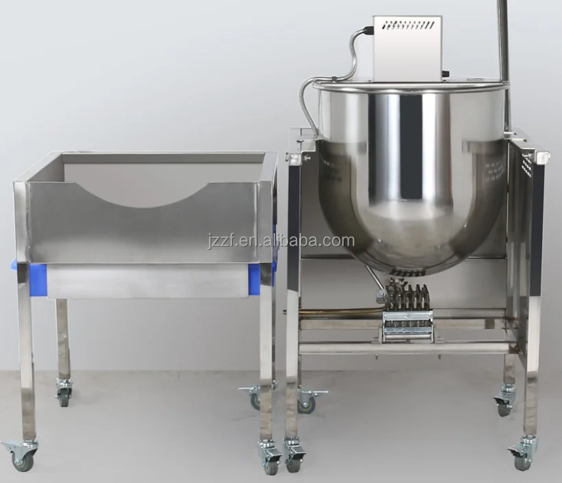 Fully Automatic Plant Using Spherical Popcorn Machines Snack Food Processing Equipment