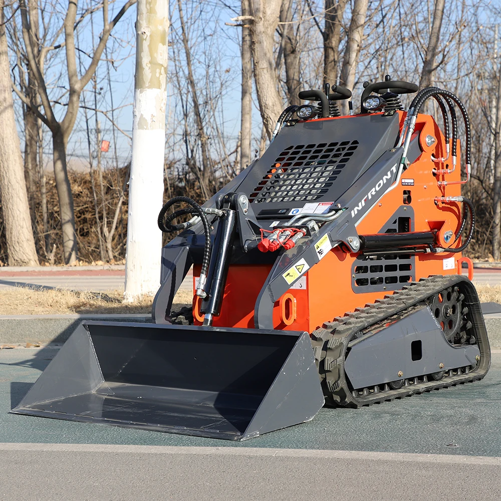 Euro 5 CE EPA Engine Manufacturer Small Mini Skid Steer Loader 1 Ton Crawler for Sale