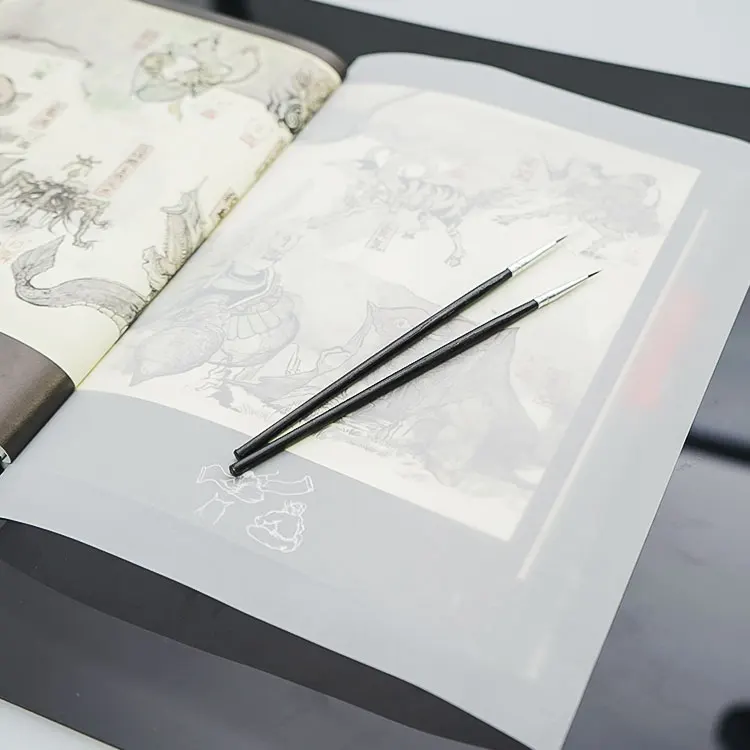 Оптовая продажа, пустая полупрозрачная бумага для пергамента, конверт из серной кислоты с пользовательским логотипом