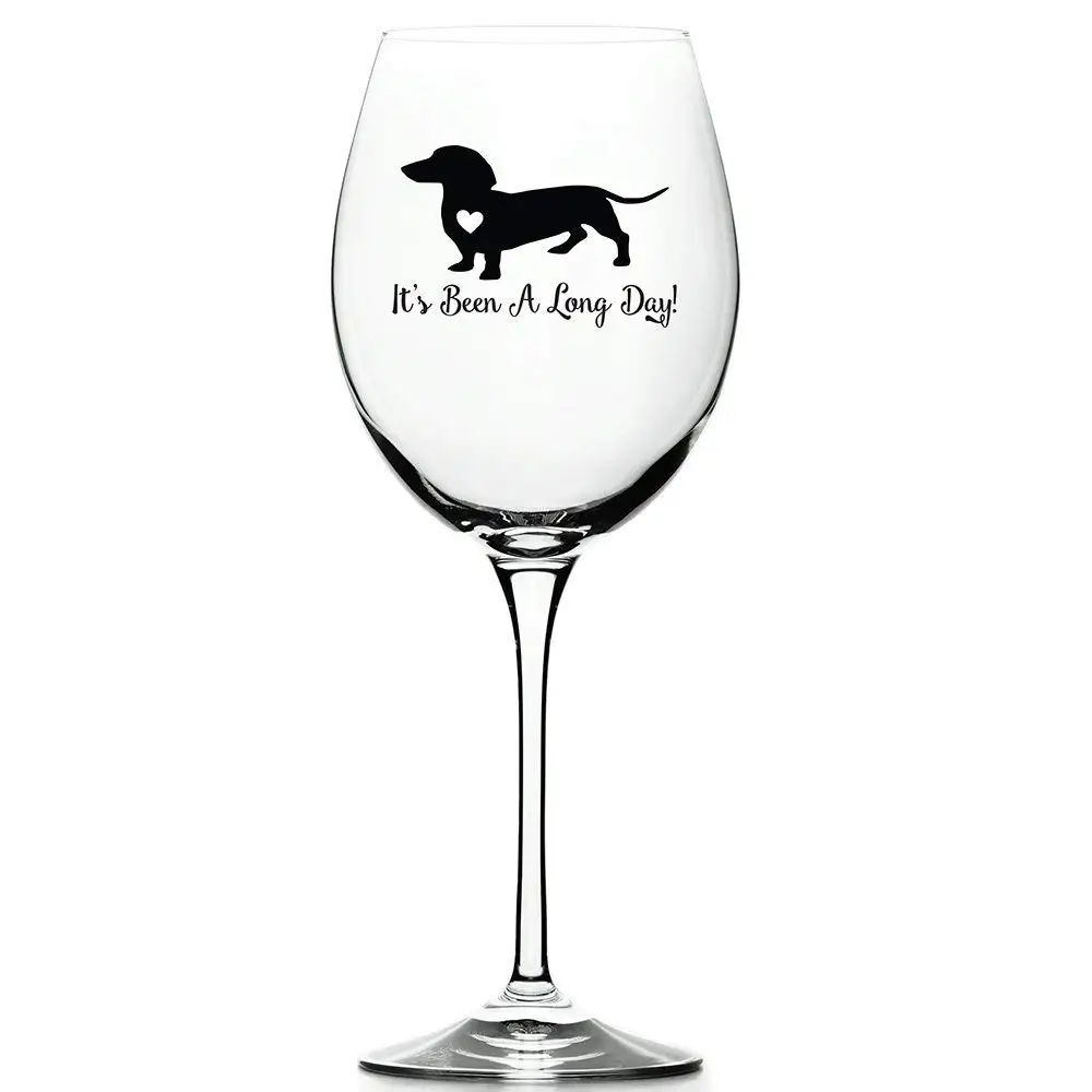 New design  sausage dog dachshund dog Wine Glass Charm Markers