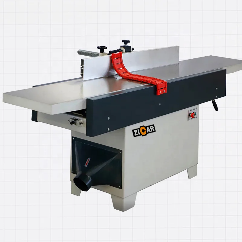 ZICAR Woodworking Surface Planer Jointer Machine For Solid Wood Table Chair Board Jointer Planer