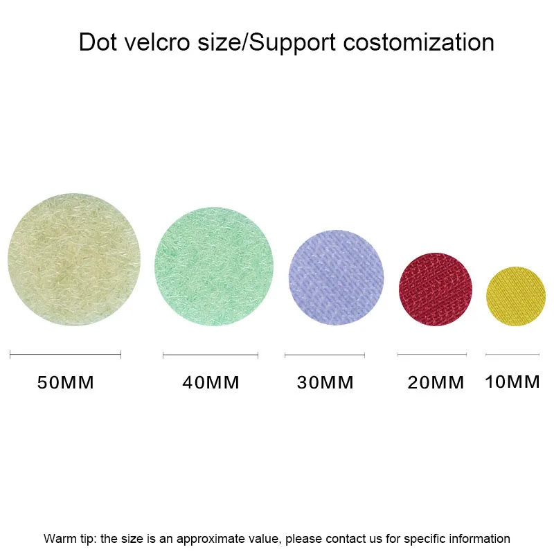 Custom logo 100% nylon hook and loop tape magic tape convenient using tape roll