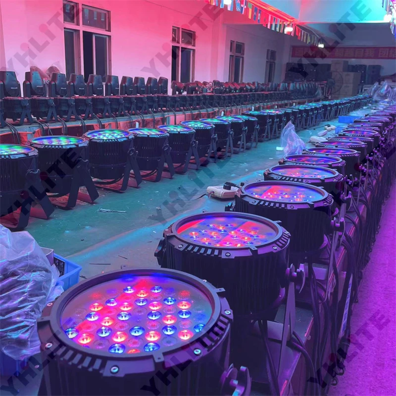 led par light 54x3W waterproof led wash RGBW uplight IP65 par can stage light outdoor led 54*3W par light