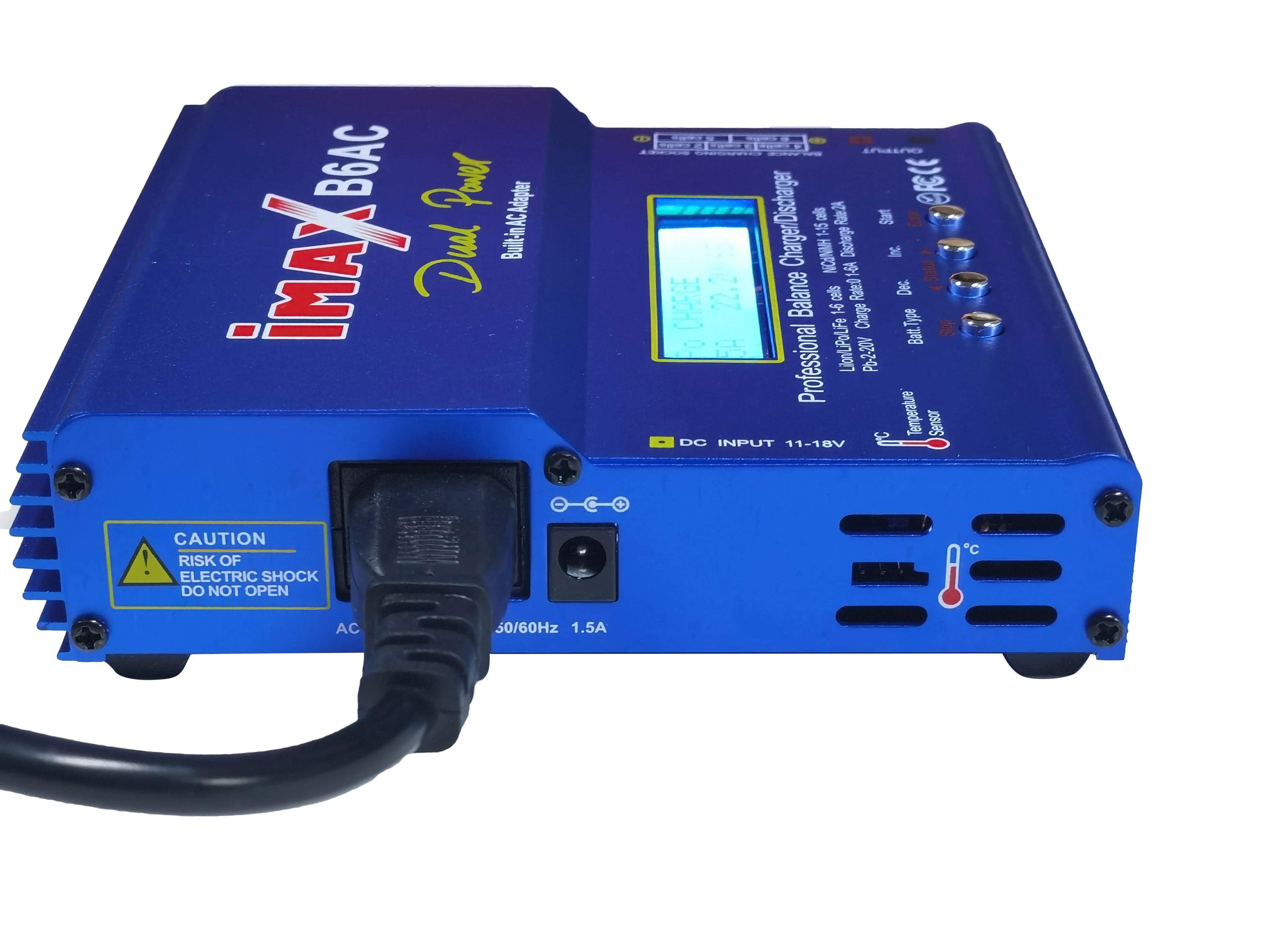 IMAX B6AC 80 Вт 6A LiPo балансирующее зарядное устройство Разрядка Для Lipo/li-ion/LiFe/NiMh батареи