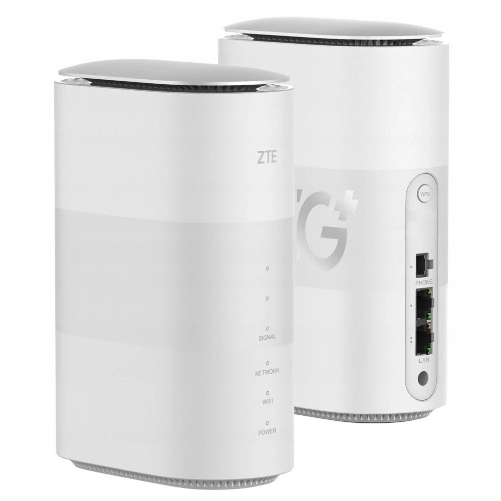 ZTE MC888 PRO SDX62 2.7Gbps WiFi 6 AX5400 5G CPE Router With Sim 2 RJ45 Gigabit 1 RJ11 Port