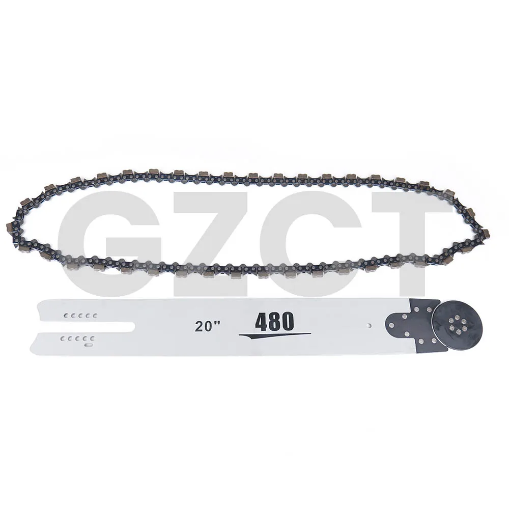 GZCT 18/20in Chainsaw Guide Bar Fit for Electric Concrete Chainsaw LT350&LT480&BLT485