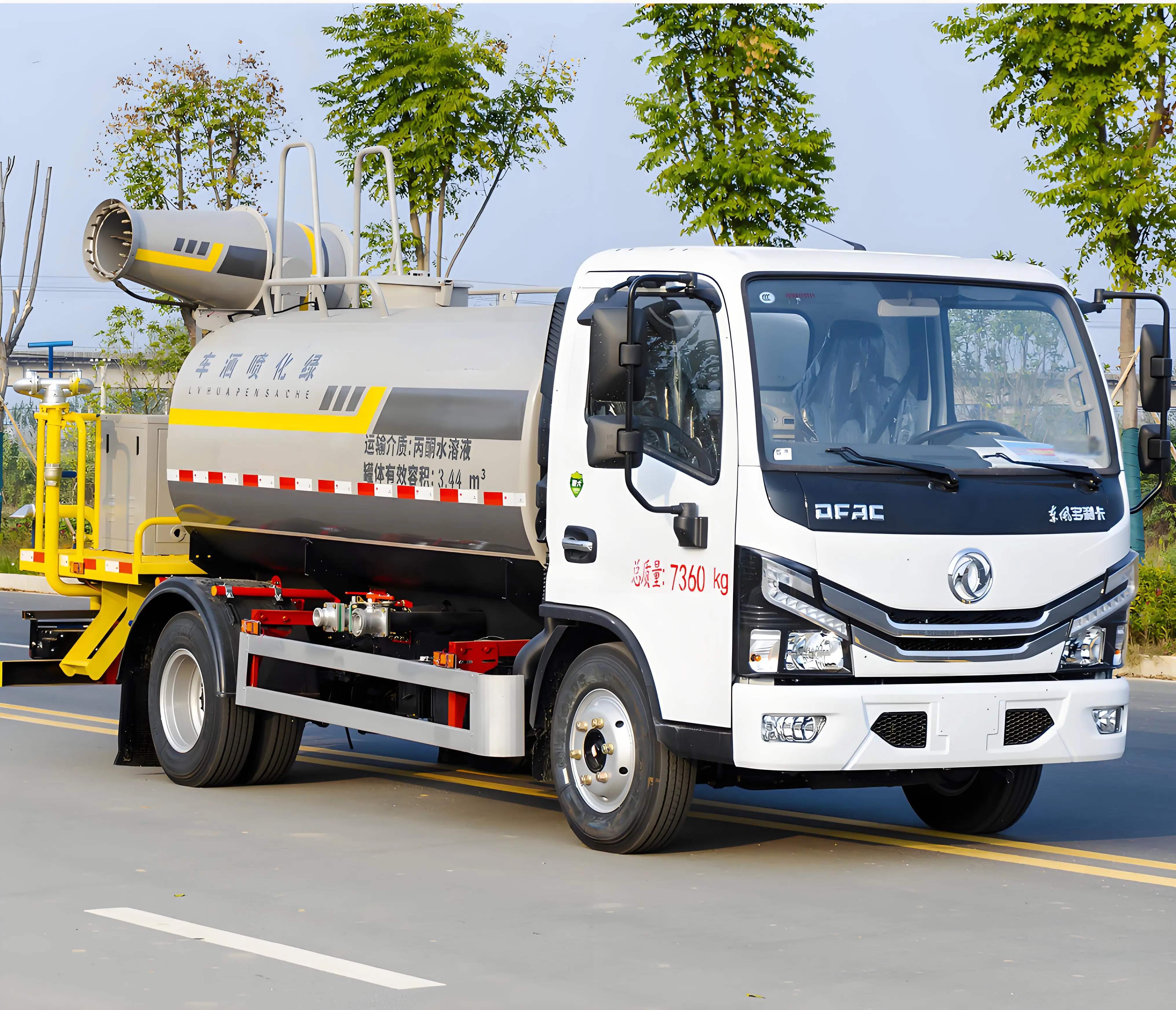 Dongfeng Dolica 4 м³ дизельный спрей автомобильный пылеподавитель прямые продажи