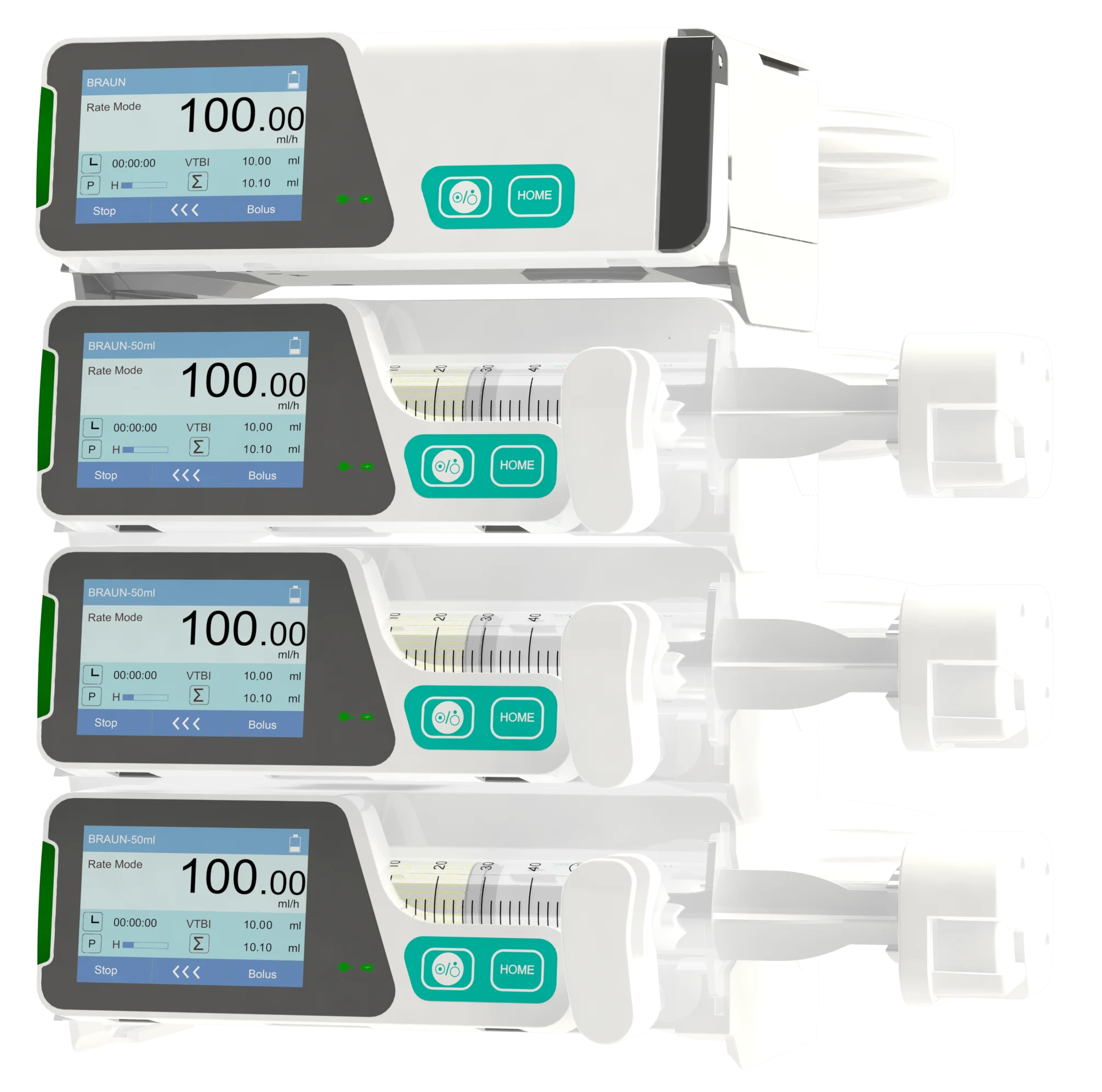 Медицинский электронный автоматический инфузионный насос объемный шприц-насос для клиники