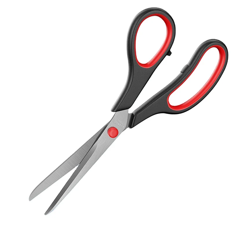 Mitsushi 7.5 Inches Stainless Steel Scissors Sharp Tip Sewing Shears for Embroidery Snipping Fabric & Shearing Smooth Edge