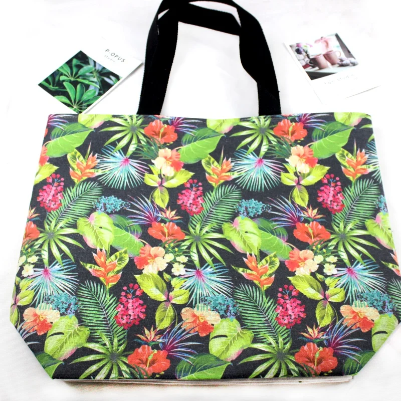 Promotional Personalized Blank Plain Cotton Canvas Bags Reusable Shopping Cotton Tote Bags With Custom Printed Logo