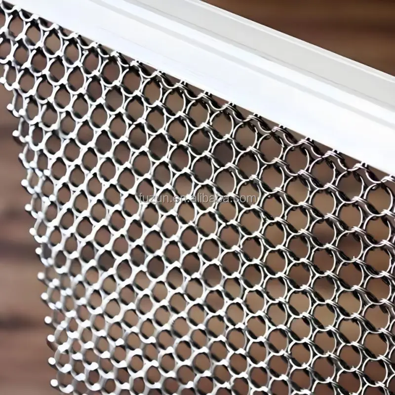 Stainless Steel and Aluminum Anti-Fall Rope Wire Mesh Exterior Wall Protection Screen & Room Divider