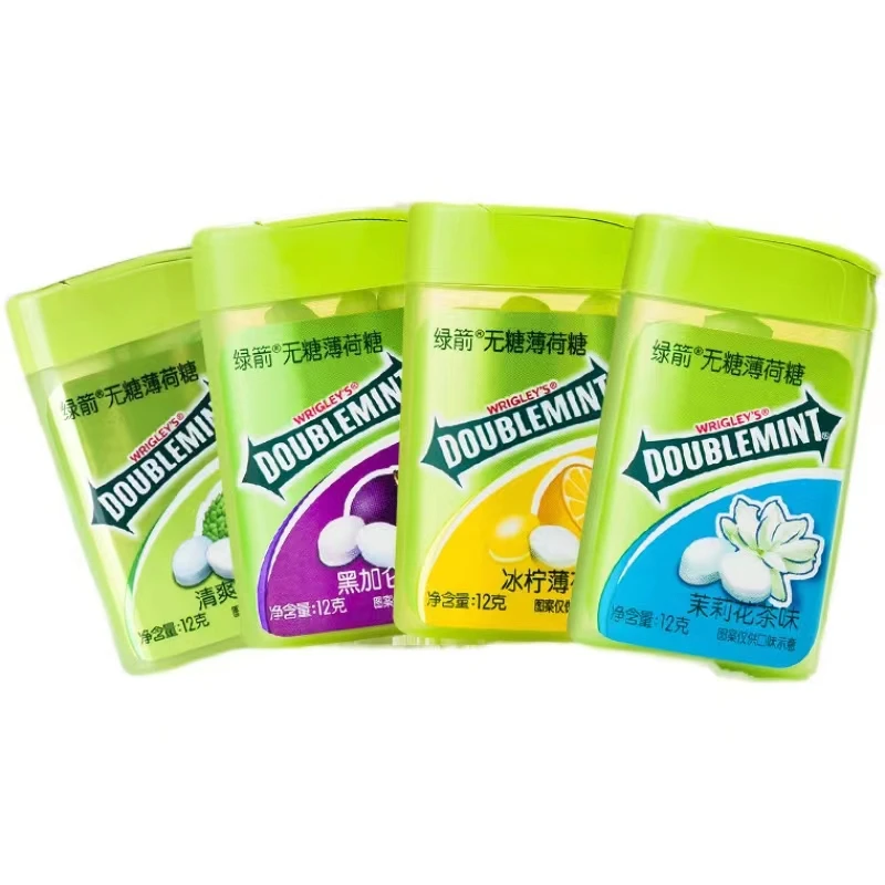 Chewing Gum Sugar Free Chewing Gum 12 Boxes of 240 Blackcurrant Flavor Chinese Chewing Gum